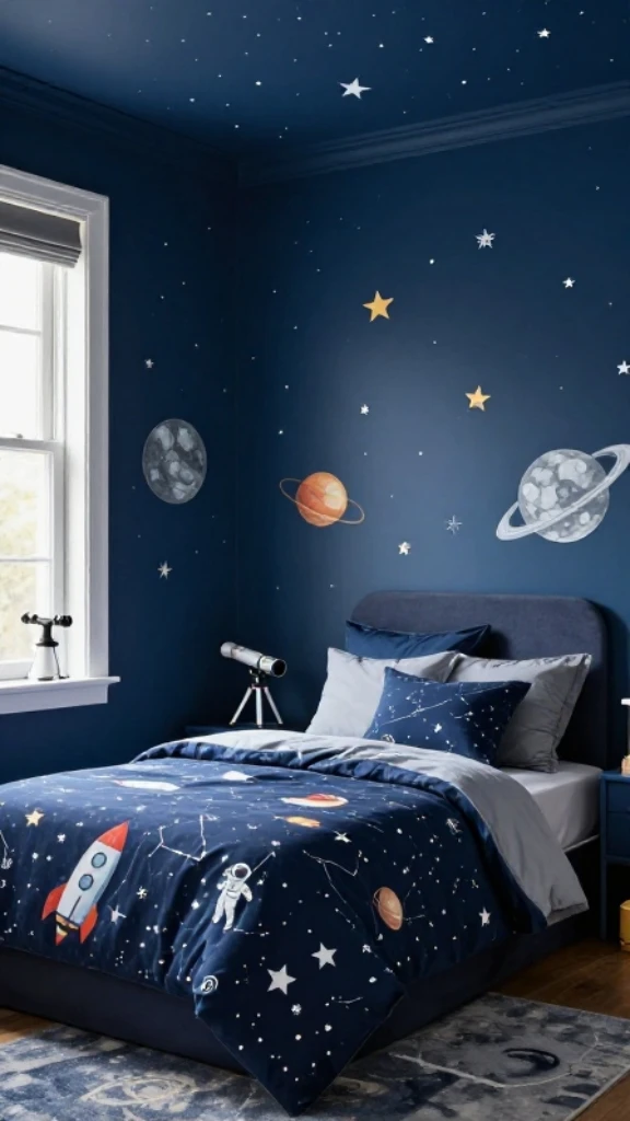 Add a Fun Space or Galaxy Theme