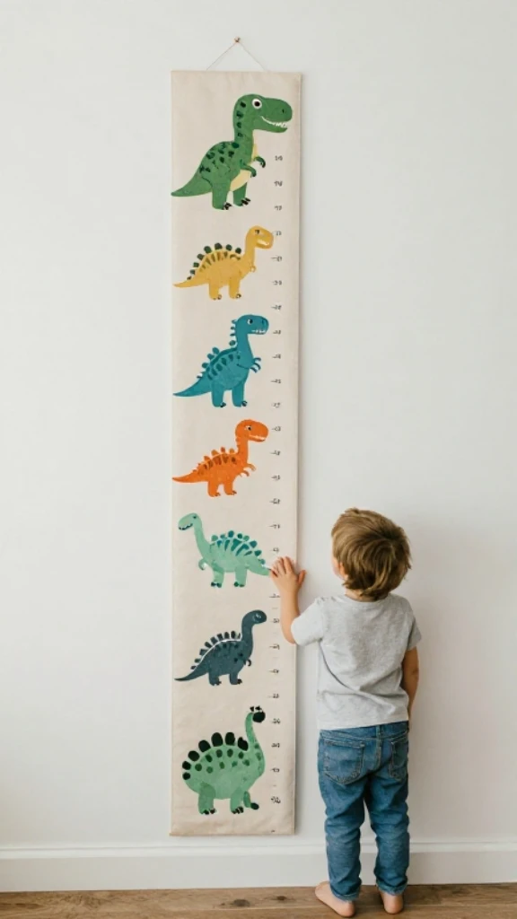 Add a Growth Chart With a Dino Theme
