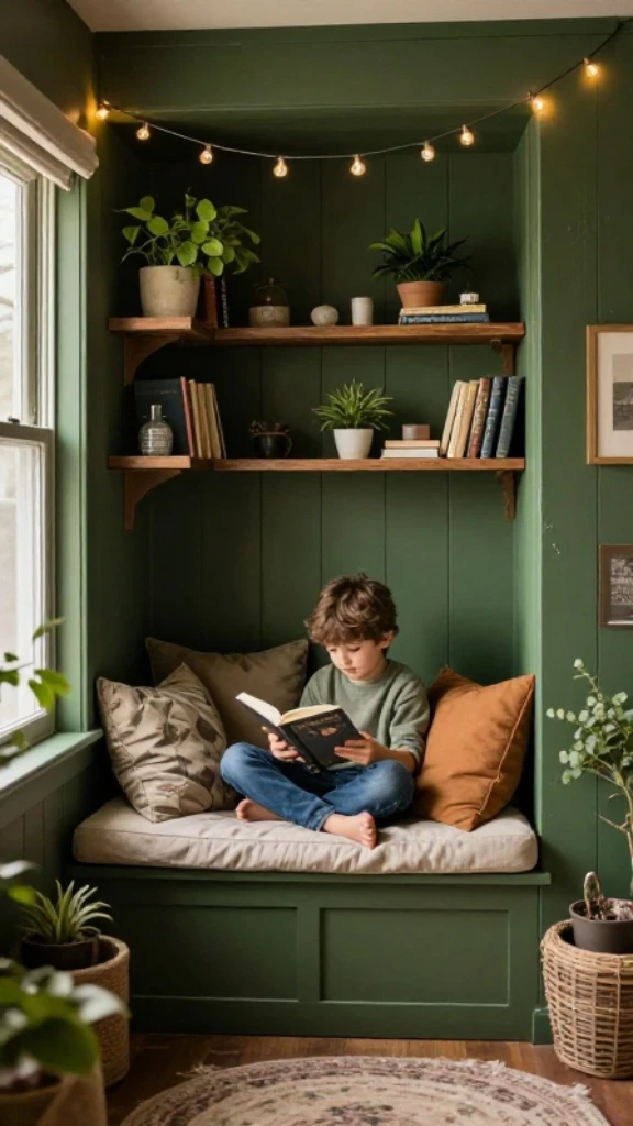 Create a Nature-Inspired Reading Nook