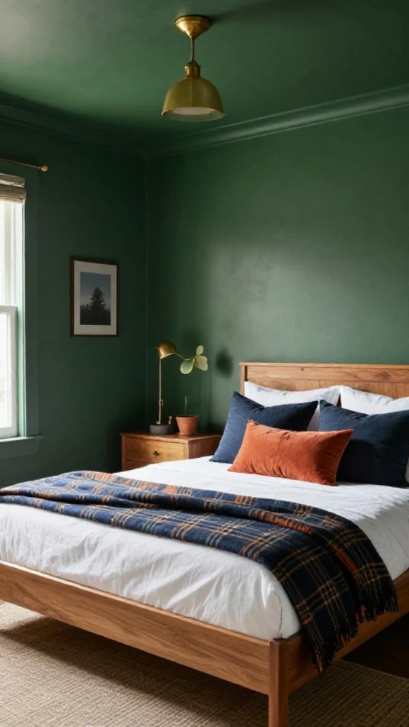 Go Bold with Forest Green Walls