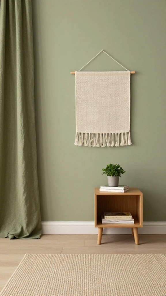 Go Minimal with Earthy Green Tones