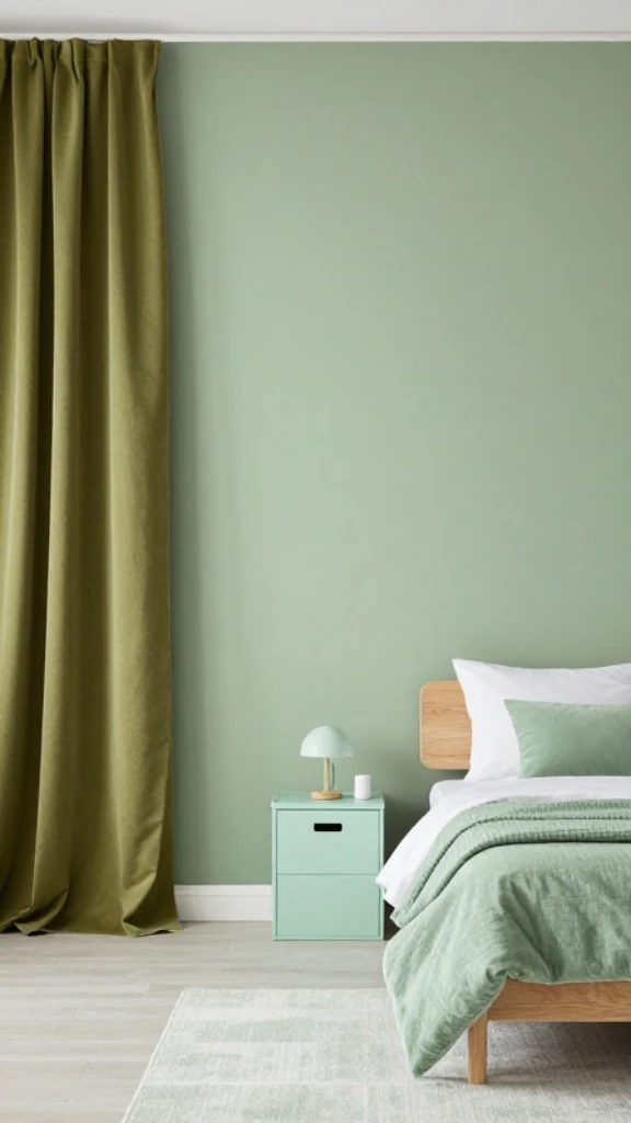 Layer Different Shades of Green