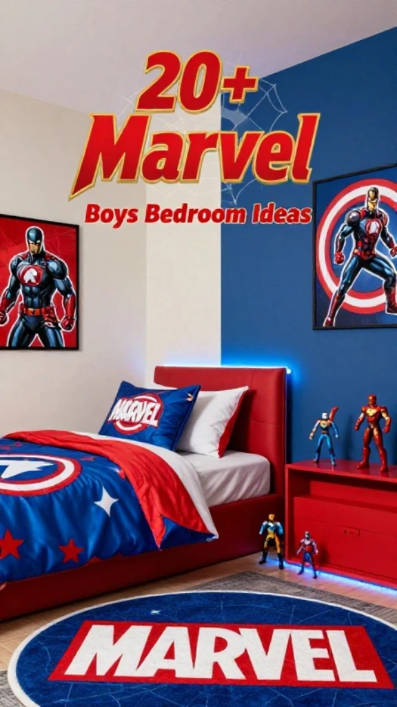 Marvel Boys Bedroom Ideas