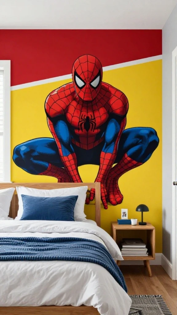 Start With a Marvel Accent Wall