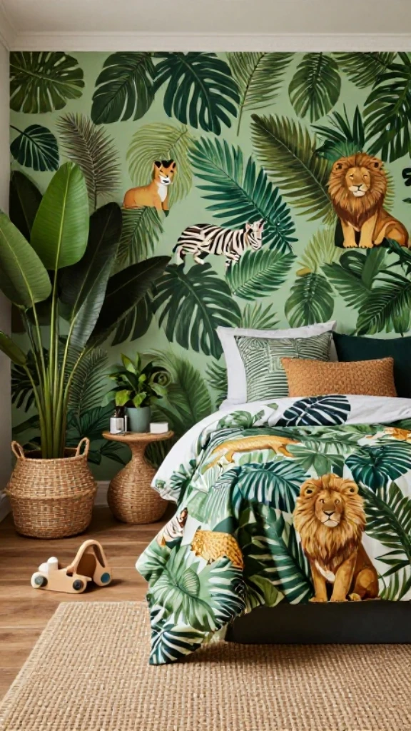 Try a Jungle or Safari Theme