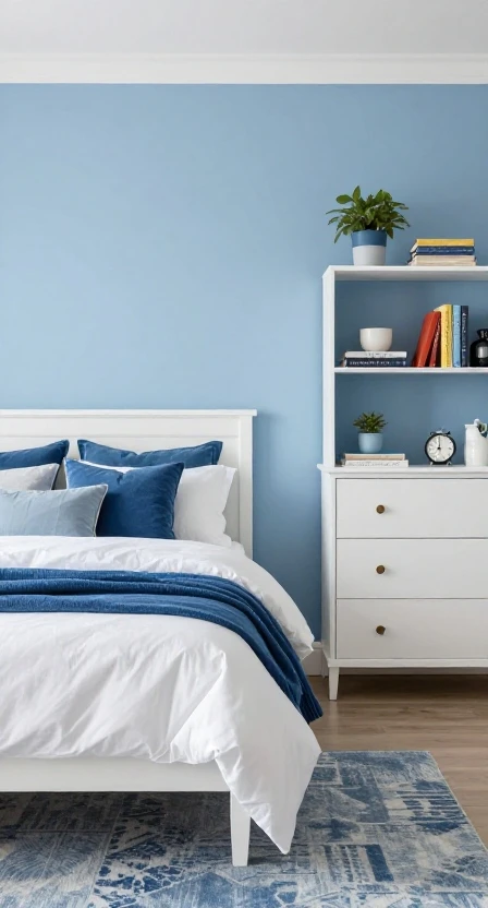 Use Blue and White Together