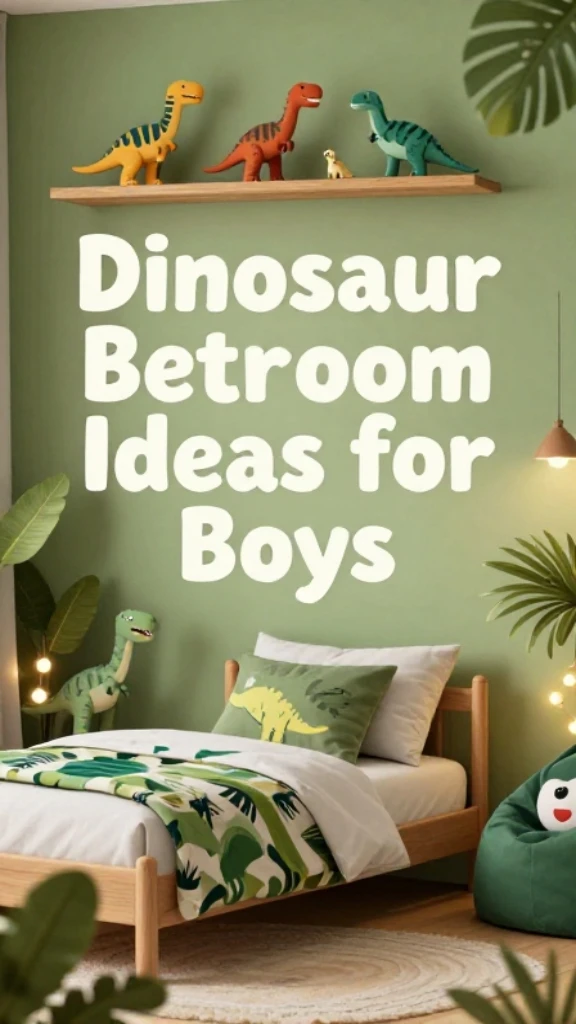 Dinosaur Bedroom Ideas for Boys