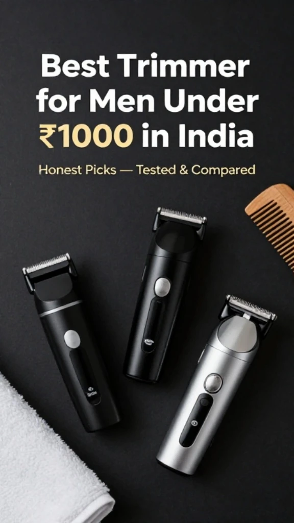 Best Trimmer for Men Under ₹1000 in India