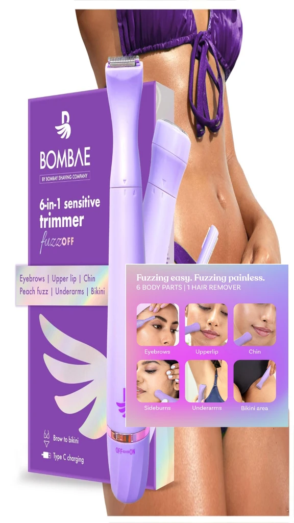 Bombae 6-in-1 Sensitive Trimmer for Women: Full Review